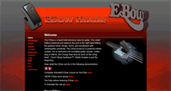 Desktop Screenshot of ebow.com