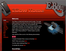 Tablet Screenshot of ebow.com
